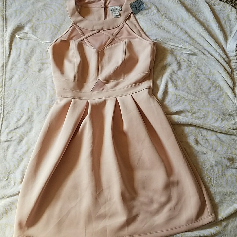 Sweet storm, size small, baby pink dress